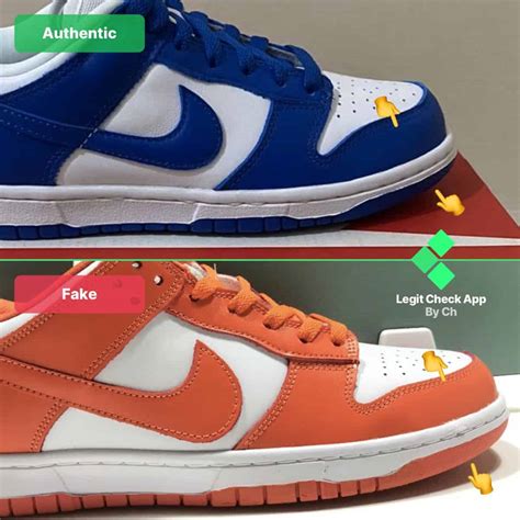 how to spot fake nike sb dunk low|nike dunks false spotting.